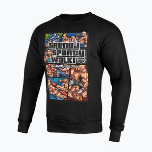 Vyriškas džemperis Octagon Trenuj Sporty Walki black