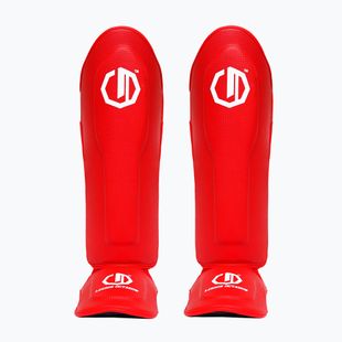 Blauzdų ir pėdų apsaugos Octagon Legion Kevlar red