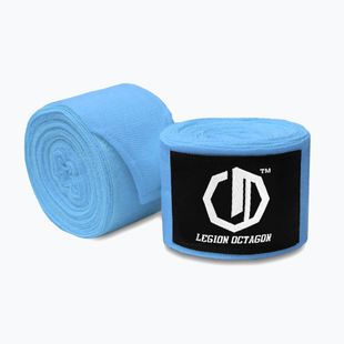 Bokso raiščiai Octagon Legion Standard 400 cm light blue
