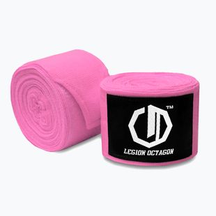 Bokso raiščiai Octagon Legion Standard 400 cm pink