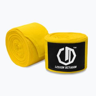 Bokso raiščiai Octagon Legion Standard 400 cm yellow