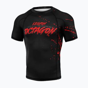 Vyriški marškinėliai Octagon Premium No Mercy black/multicolor