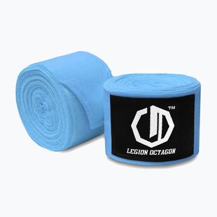 Bokso raiščiai Octagon Legion Standard 300 cm light blue