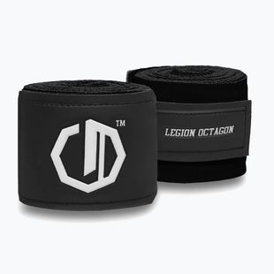 Bokso raiščiai Octagon Legion Supreme 300 cm black/white