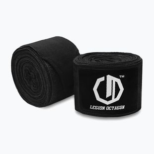 Bokso raiščiai Octagon Legion Standard 500 cm black/white