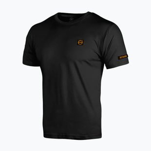 Vyriški marškinėliai Octagon Small Logo black/orange
