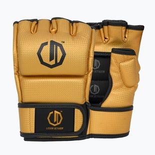 Graplingo pirštinės Octagon Legion Kevlar MMA gold