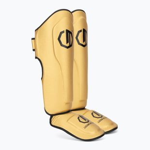 Blauzdų ir pėdų apsaugos Octagon Legion Kevlar gold