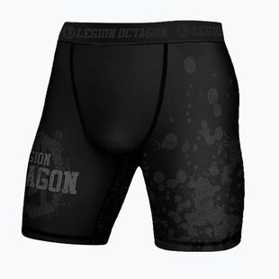 Vyriški treniruočių šortai Octagon Legion Grunge black/grey