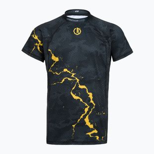 Vyriški marškinėliai Octagon Legion Premium black/yellow