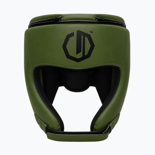 Bokso šalmas Octagon Legion Enforcer dark green