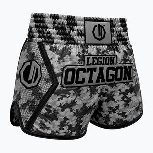 Treniruočių šortai Octagon Legion Kickboxing/Muay Thai Premium urban warfare