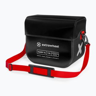 Krepšys ant vairo Extrawheel Handy XL 7,5 l, juodas E0150