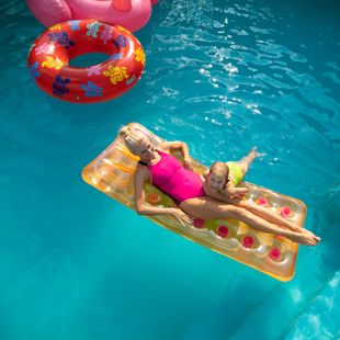 AQUASTIC plaukimo čiužinys ASM-188O oranžinis