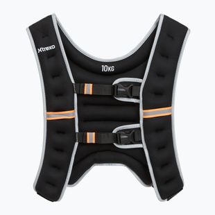 XTREXO 10 kg svorio treniruočių liemenė juoda WV-10