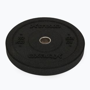 XTREXO olimpiniai svarmenys su buferiu juodi TRX-BMP010 10 kg