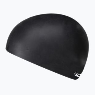 Vaikiška plaukimo kepuraitė Speedo Plain Flat Silicone black