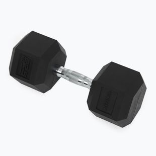XTREXO Hex 22,5 kg gumuoti hanteliai