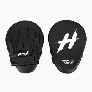 Treniruočių letenos HOOK FIGHTING TX0-B4M0021 lengvos juodos