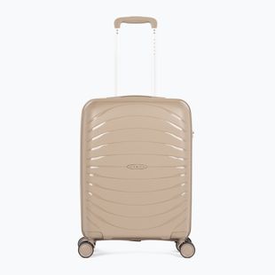 Kabininis kelioninis lagaminas KADVA Brava 40 l smėlio spalvos