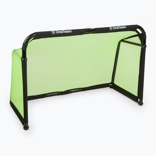 Futbolo vartai OneTeam SWIFTGOAL 180 x 120 cm foldable black/green