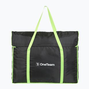 Nešiojimo krepšys vartams OneTeam Swiftgoal 150 x 90 cm juodas/žalias