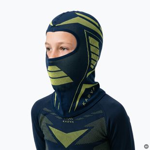 Vaikiška kepurė-užrištukas KADVA Elevate Seamless JR mėlyna