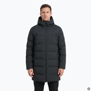 Vyriškas šiltintas paltas Ravin ECO juodas