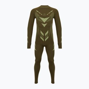 Vyriškas termo apatinio trikotažo komplektas KADVA Alpinestep Thermo SH Light Plus Set Green
