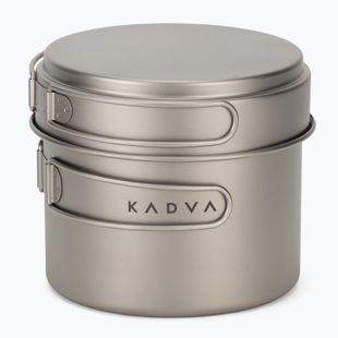 Valgomasis indas KADVA titanium ultralight gray