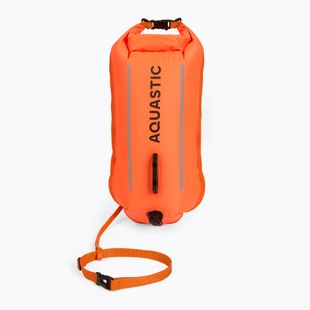 Gelbėjimosi plūdė plaukimui su kišene AQUASTIC double-chamber orange