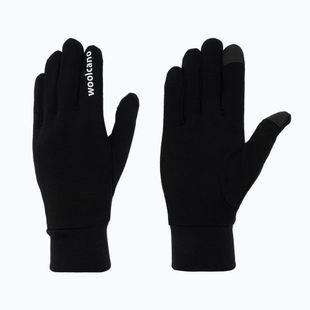 Pirštinės Woolcano GLV1106 Czarny