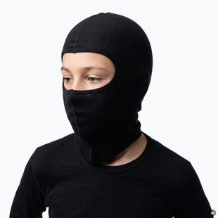 Vaikiška balaklava WOOLCANO BAL1117 Czarny