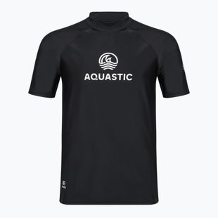 Vyriški marškinėliai AQUASTIC Rimos UV 50+ UPF black