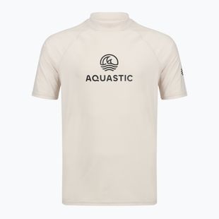 Vyriški marškinėliai AQUASTIC Rimos UV 50+ UPF beige