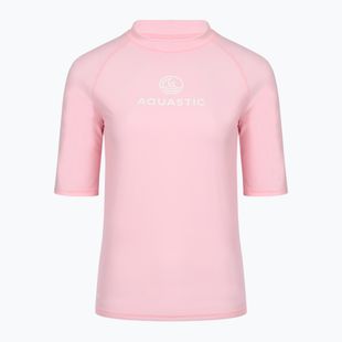 Moteriški marškinėliai AQUASTIC Rimos WMNS UV 50+ UPF pink