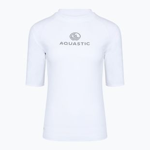 Moteriški marškinėliai AQUASTIC Rimos WMNS UV 50+ UPF white