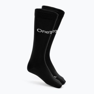 Futbolo kojinės OneTeam Precision football socks set 2-pack black