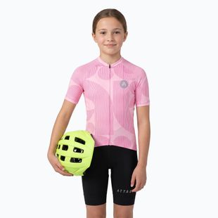 Vaikiški dviratininko marškinėliai ATTABO Vites WMNS pink