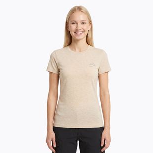 Moteriški žygio marškinėliai KADVA Merivra merino beige