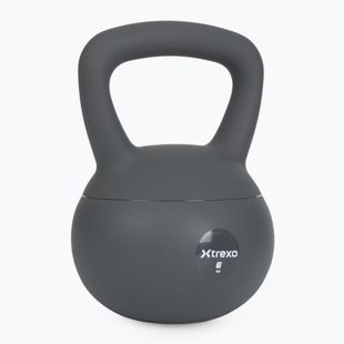 Minkštas kettlebell XTREXO 4 kg grey