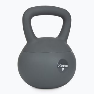 Minkštas kettlebell XTREXO 10 kg grey