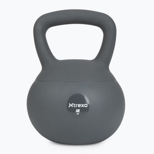 Kettlebell SOFT XTREXO 12 kg pilkas