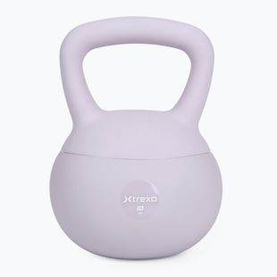 Minkštas kettlebell XTREXO 10 kg purple