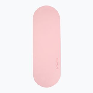 Pratimų ir jogos kilimėlis XTREXO SCULPT rounded 183 x 61 cm pink