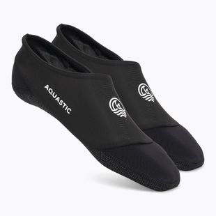 Kojinės baseinui AQUASTIC Seavie Anti-Slip juodos