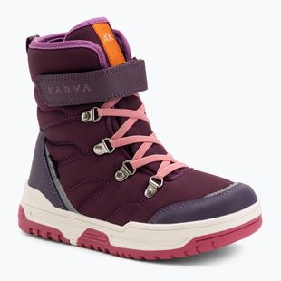 Vaikiški sniego batai KADVA Flow WaterProof bordo spalvos