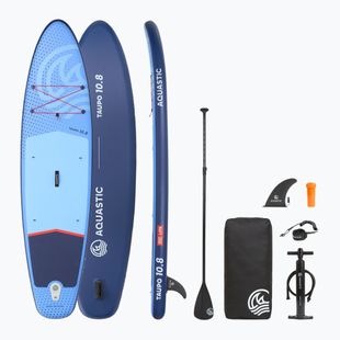 Rinkinys lenta SUP pripučiama AQUASTIC Taupo 10'8" allround mėlyna