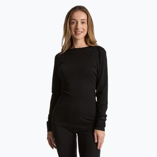 Moteriškas termoaktyvus džemperis WOOLCANO 100% Merino TOP0541 black
