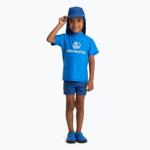 Vaikiškas plaukimo komplektas AQUASTIC UV 50+ UPF Marimo JRB tamsiai mėlynas/mėlynas